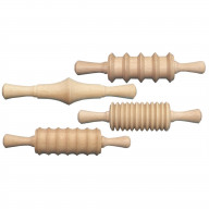 WOODEN CLAY ROLLING PINS SE/4