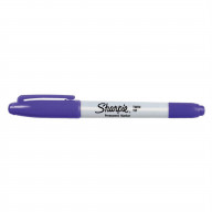 Sharpie Twin Tip Permanent Marker, Purple