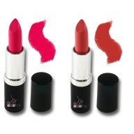 Mineral Hygienics Makeup - Natural Matte Lipstick - Wild One and Natural Matte Lipstick - Watch Me