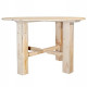 Homestead Collection Bistro Table, Clear Lacquer Finish