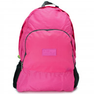 Miami CarryOn Water-resistant Foldable Backpack/Daypack (Pink)