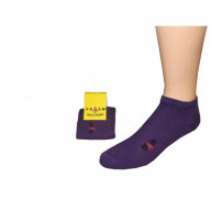 PRASM (Premium Egyptian Cotton) MENS Low-Cut Ankle Socks - 1 PAIR-Purple