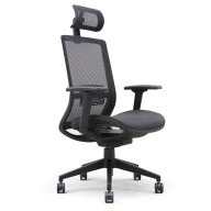 Boss Mesh Task Chair w/Headrest, The Breeze