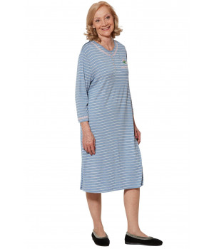 Ovidis Nightgown for Women - Blue | Nikky | Adaptive Clothing - L