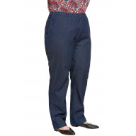 Ovidis Denim Pants for Women - Blue | Arie | Adaptive Clothing - 1XL