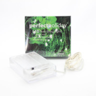 20 LED Copper String Light Battery Operated - Green