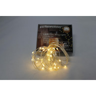 40 LED Timer Copper String Light - Warm White
