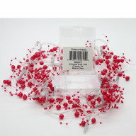 20 LED Beads String Light Battery Operated - Red