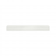 Pearl Mantels White Sarah Mantel Shelf, 48-Inch, Paint, 48 Inch( Pack of 2 )