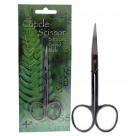 Cuticle Scissor Extra Long Curved Blade by Satin Edge for Unisex - 4 Inch Scissors