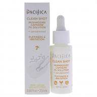 Clean Shot Mushrooms and Caffeine 7 Percent by Pacifica for Unisex - 0.80 oz Serum