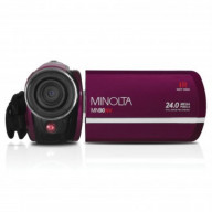 Minolta MN90NV-M MN90NV Full HD 1080p IR Night Vision Camcorder (Maroon)