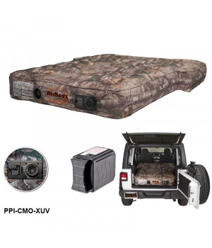 "AirBedz XUV"  by Pittman Outdoors    JEEP, SUV & Crossover Vehicle Rear Seats Down Air Mattress with Built-in Rechargeable Battery Air Pump.The Original Jeep/SUV Bed Air Mattress