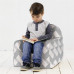 P'kolino Little Reader Chair - Zigzag Gray