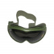 GXG Deluxe Airsoft Goggles OD Olive Green Frames + Smoke Polycarbonate Lens -YG0001A-OLV