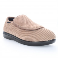 Propet Cush N foot Women's Slippers - Stone Corduroy, Size 07