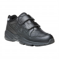 Propet Stability Walker Strap Women's Sneakers - Black, Size 11