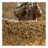 Hunting Series Camouflage Netting - 6' x 8' Desert
