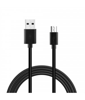 Reiko 3.3FT PVC Material Micro USB 2.0 Data Cable In Black And Simple Packaging