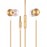 MT-H10 Universal Earphones in Gold