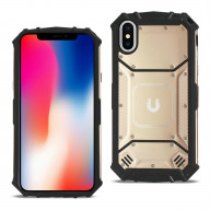 iPhone X/iPhone XS Metallic Front Cover Case In Orange