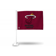 Miami Heat Car Flag (Red Background)