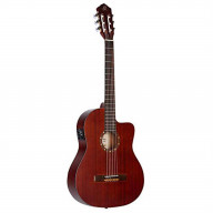 Family Series Thinline Acoustic-Electric Nylon Classical 6-String Guitar with Bag