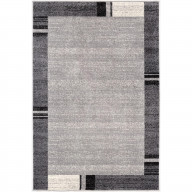 Ergode  Modern Abstract Area Rug Large (8x11 feet) - 7'9" x 10'6", Grey