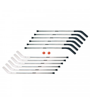 Shield Aluminator Outdoor Replacement Floor Hockey Stick, 50 Inches, White
