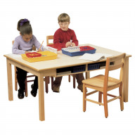 Childcraft Classroom Desk Table, Laminate Top, 36 x 48 x 28 Inches