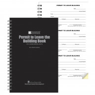 Hammond & Stephens Permit to Leave Building Book, 2-Ply, Carbonless, 5-1/2 x 8-5/8 Inches