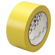 3M General Purpose Wear Resistant Floor Marking Tape Roll, 1 Inch x 36 Yards, Yellow, Vinyl