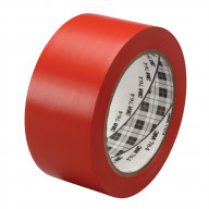 3M General Purpose Wear Resistant Floor Marking Tape Roll, 1 Inch x 36 Yards, Red, Vinyl