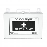 School Smart First Aid Kit, 25 Person, Metal