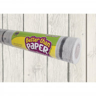 Teacher Created Resources Better Than Paper Bulletin Board Roll, White Wood