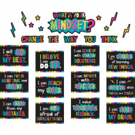 Teacher Created Resources What's Your Mindset? Bulletin Board Set, 28 Pieces