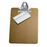 Officemate Wood Clipboard, Memo Size, 6 x 9 Inches