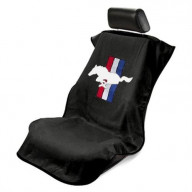 Mustang Pony Black Seat Armour