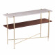 Ardmillan Faux Marble Console Table with Storage