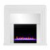 Stadderly Contemporary Mirrored Color Changing Fireplace