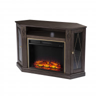 Austindale Base Electric Fireplace with Media Storage