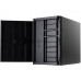 Storage, Mini-ITX, Mini-DTX, SFX PSU, 3.5 SAS hot-swapx8, 2.5HDDx4, Black