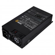 350W,FlexATX form factor, single +12V rail with 29.17A output, Silent 40mmFan with 20~40dBA, efficiency 80PlusGold certification, fixed cable, 1x6pin PCI-E.