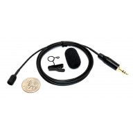 Ultra high quality professional Omnidirectional lapel microphone - for most recording devices - No Batteries needed - Made in USA