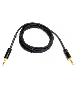 Ultra-Premium Audiophile mono or stereo 3.5mm (1/8 inch) shielded patch cable with Rean connectors - 72 inches long