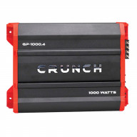 Crunch 1000 Watts Ground Pounder Four Channel Car Audio Amplifier