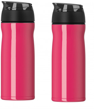 Timolino Omni Classix Vacuum Mug 13 oz. (Hot Pink),(set of 2)