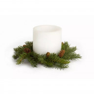 Pine Candle Wreath (Set of 4) 13