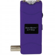 Stun Master Lil Guy 60,000,000 volts Stun Gun W/flashlight and Nylon Holster Purple