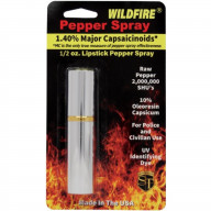 WildFire 1.4% MC Lipstick Pepper Spray Silver